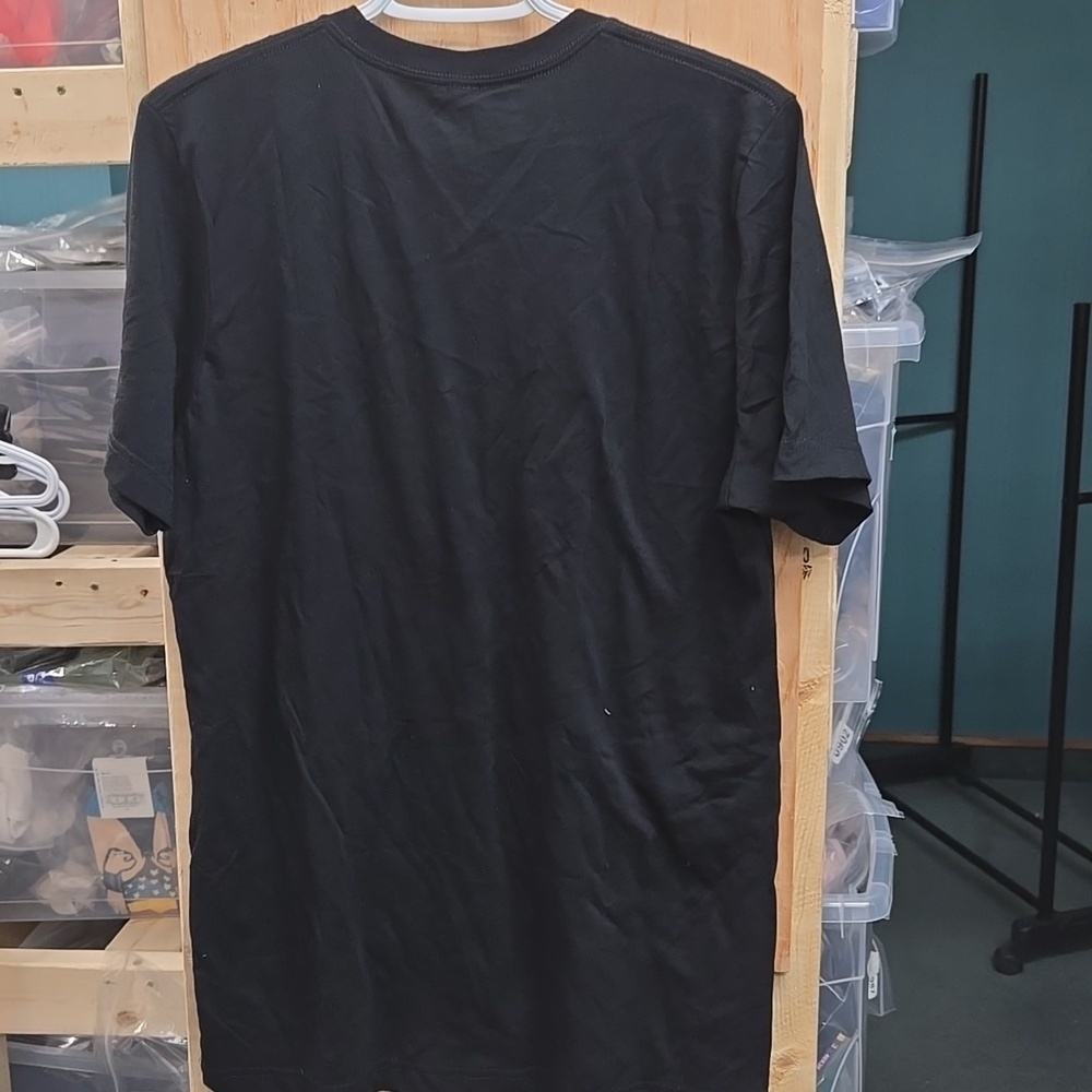 Fox Size M Black Classic Crew Neck T-Shirt - Picture 3 of 6